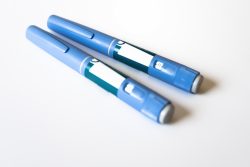 Ozempic Insulin injection pen or insulin cartridge pen for diabetics.